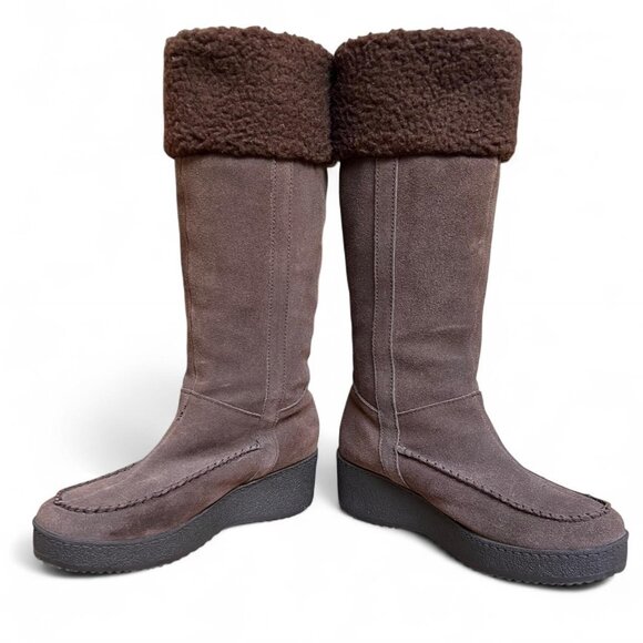 Steve Madden Seminole Genuine Suede Tribal Beaded Boots - Picture 5 of 8